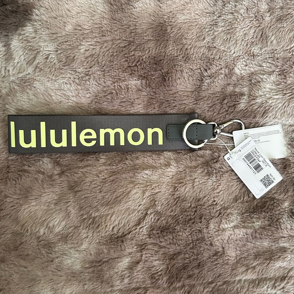Lululemon Never Lost Keychain